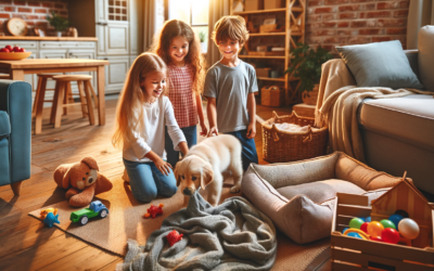 Nouvel arrivant à quatre pattes : Préparer l’arrivée d’un chien dans un foyer avec enfants